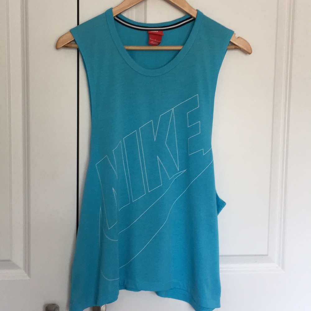 Nike Ladies tank top Size M Blue